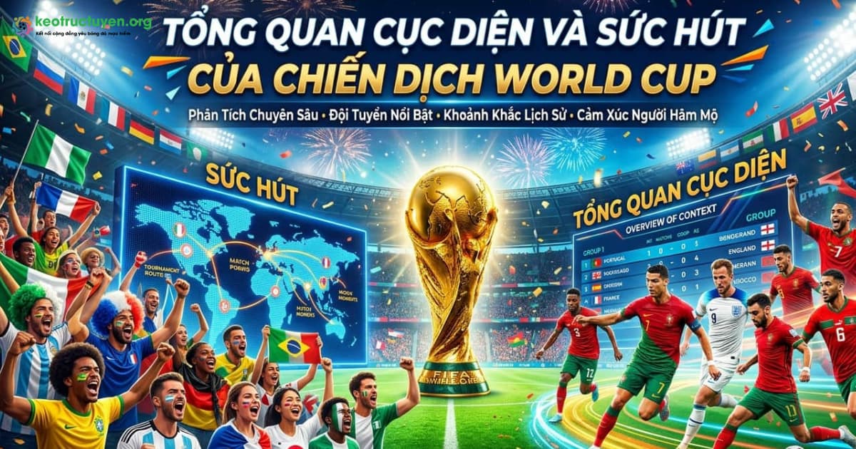 Tổng quan cục diện và sức hút của chiến dịch World Cup