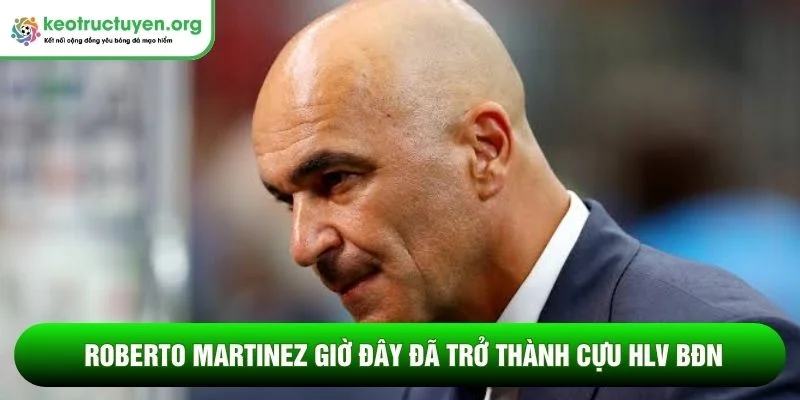 Roberto Martinez giờ đây đã trở thành cựu HLV Bồ Đào Nha 